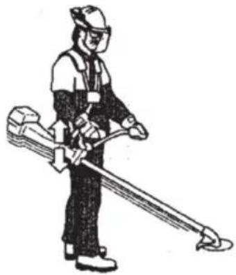 HUSQVARNA 129RJ - Altura correcta - 1