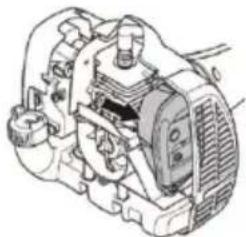 HUSQVARNA 129RJ - Geluiddemper - 1