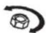 HUSQVARNA 129RJ - Locking nut - 3