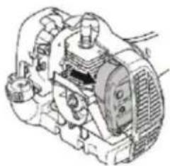 HUSQVARNA 129RJ - Silenciador - 1