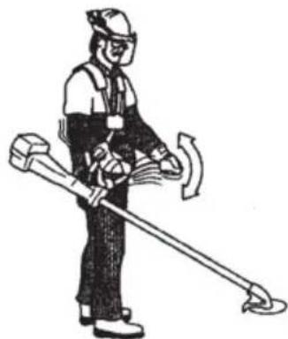 HUSQVARNA 129RJ - Fitting the harness - 5