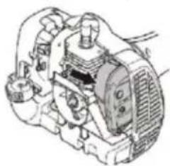 HUSQVARNA 129RJ - Silencieux - 1
