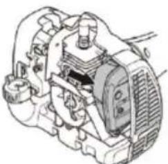 HUSQVARNA 129RJ - Lyddamper - 1