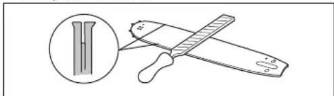 HUSQVARNA 115iPT4 - Kontrollera svardet - 2