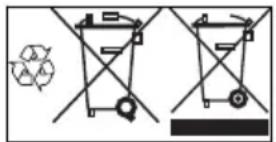 HUSQVARNA 115iPT4 - Eliminação da bateria, do carregardo bateria e do produits - 1