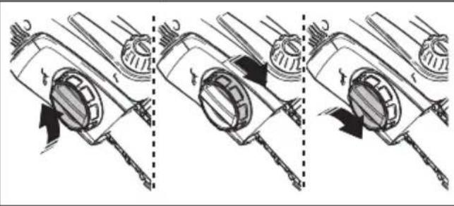 HUSQVARNA 115iPT4 - To adjust the tension of the saw chain - 2