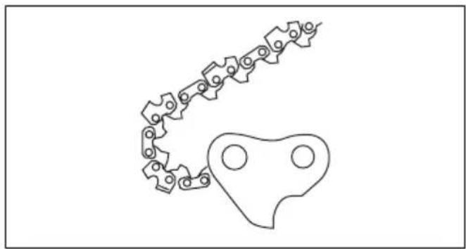 HUSQVARNA 115iPT4 - Información sobre la espada y la capena de sierra - 5