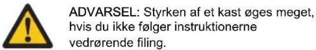 HUSQVARNA 115iPT4 - Generelle opliesninger om, hvordan du filer skaretoget - 6