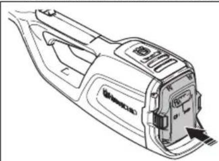 HUSQVARNA 115iPT4 - So schreiben Sie den Akku an das Gerät an - 2