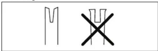 HUSQVARNA 115iPT4 - Verificar a lamina-guia - 4