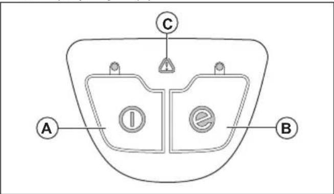HUSQVARNA 115iPT4 - Verificar o teclado - 1