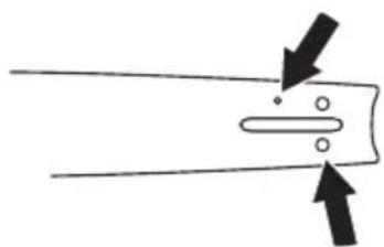 HUSQVARNA 115iPT4 - So montieren Sie die Führungsschiene und die Sägekette - 7