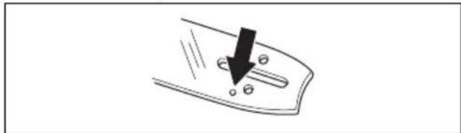 HUSQVARNA 115iPT4 - Pour contrôler le guide-châne - 1