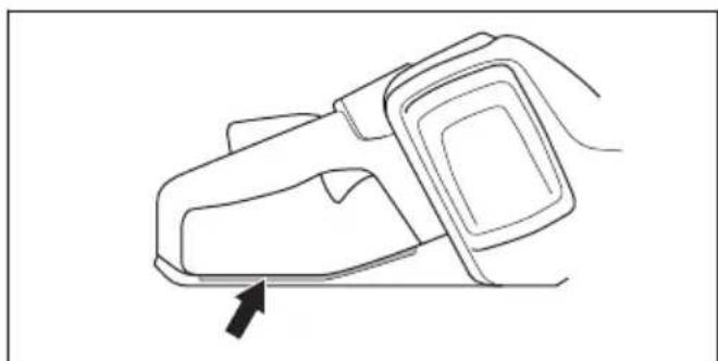 HUSQVARNA 120i - Protezione della mano destra - 1