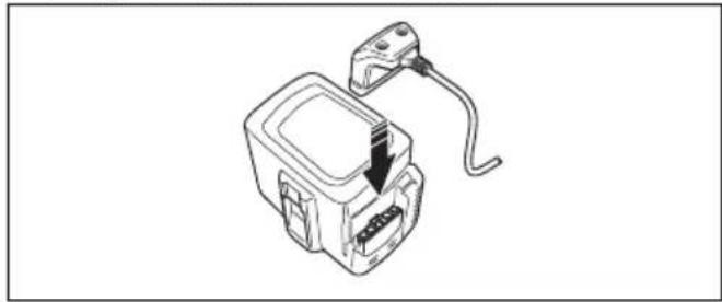 HUSQVARNA 120i - Per caricare la batteria - 1