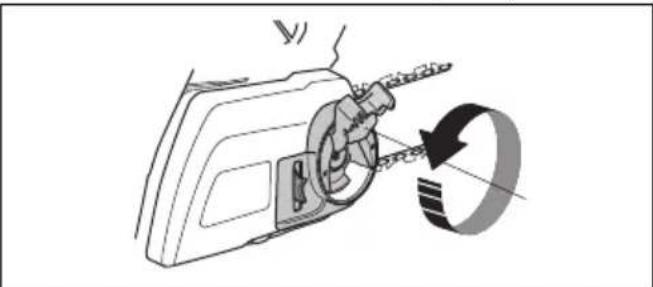 HUSQVARNA 120i - Spanna sagkedjan - 3