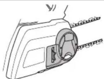 HUSQVARNA 120i - Teräketjun kiristäminen - 6