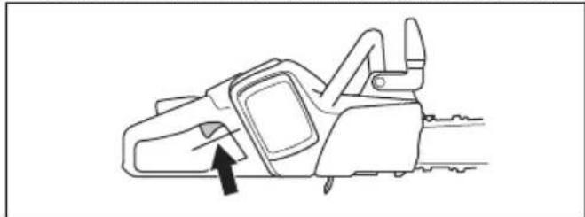 HUSQVARNA 120i - Verificar obloqueio do interruptor de alimentacao - 3