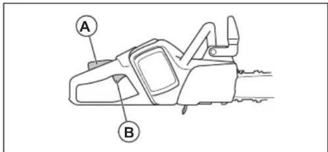 HUSQVARNA 120i - Kraftutløsersperre - 1