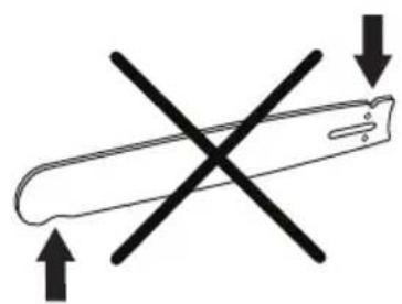 HUSQVARNA 120i - Comprobación de la espada - 5