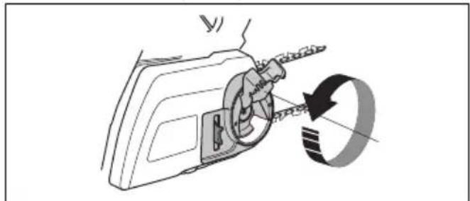 HUSQVARNA 120i - Serraggio della catena - 3
