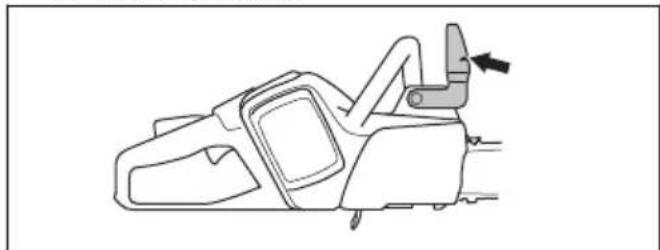 HUSQVARNA 120i - Verificar a proteção dianteira para a maior - 1