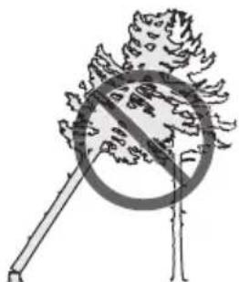 HUSQVARNA 120i - Calculo de la direccion de derribo - 2