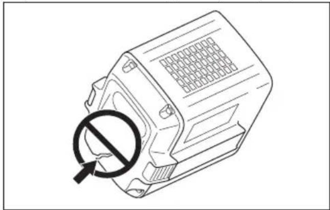 HUSQVARNA 120i - Contrôle de la batterie et du compartment de batterie - 2