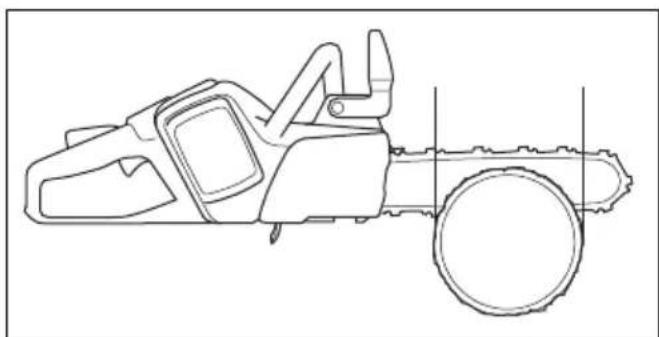 HUSQVARNA 120i - To make the felling cut - 7