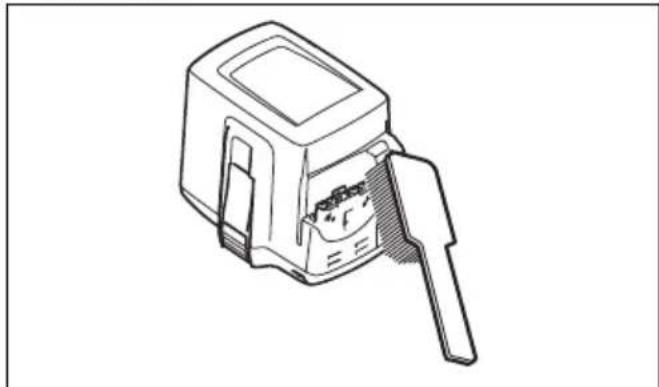 HUSQVARNA 120i - To do a check of the battery and the battery compartment - 1
