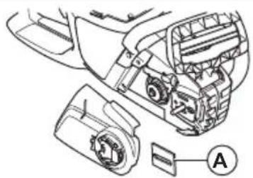 HUSQVARNA 120i - Pour monter le guide-chaine et la chaine de sciage - 3