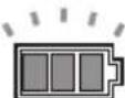 MAKITA DUB362PT2 - Indicazione della capacità restante della batteria (Fig. 3) - 2