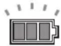 MAKITA DUB362PT2 - Indicação da capacidade restante da bateria (Fig. 3) - 2