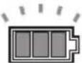 MAKITA DUB362PT2 - Indikation for tilbageværende akku-kapacitet (Fig. 3) - 2