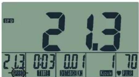 KETTLER Nova M - Anzeigebereich / Display - 5
