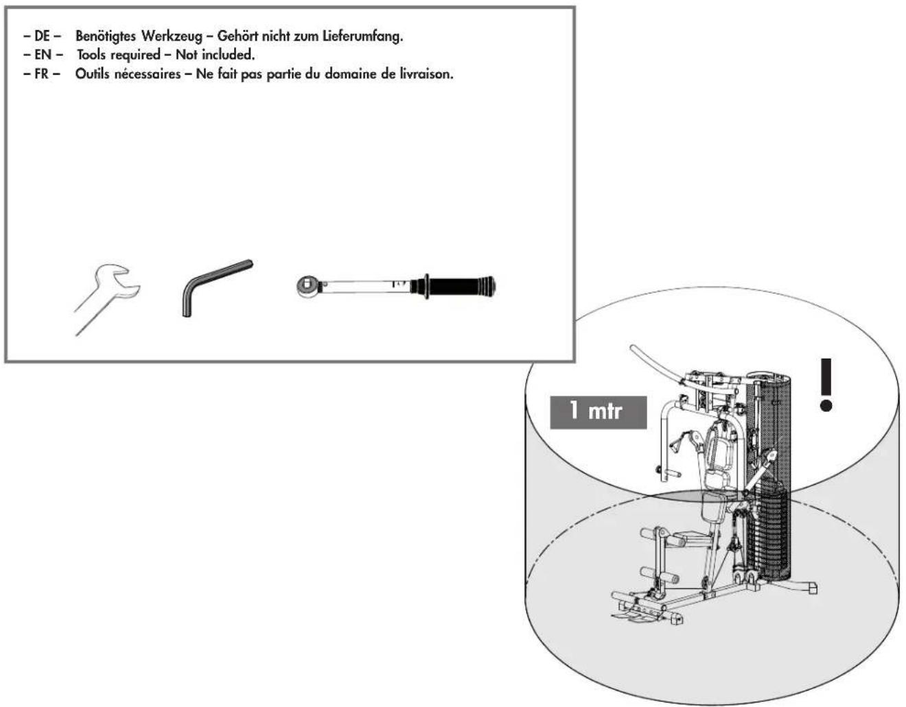 KETTLER Multigym Plus - Remarque relative à la gestion des déchets - 2