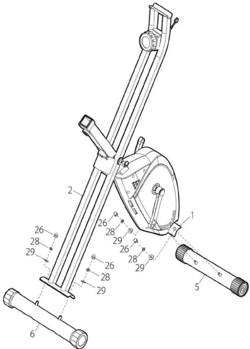 Duke Fitness XB30 - ① REMARQUE - 1
