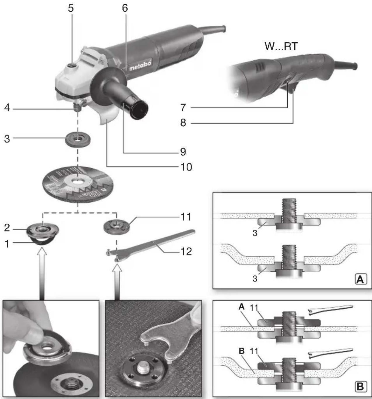 METABO W 1000125 - 1