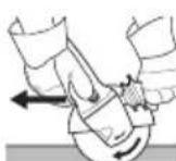 METABO W 1000125 - Katkaisuhionta: - 1