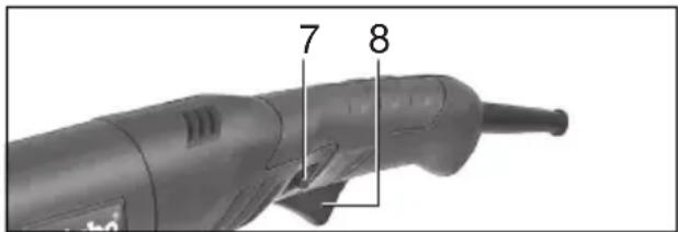METABO W 1000125 - Outils à interrupteur coulissant : - 2