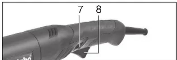 METABO W 1000125 - Maskiner med sikkerhedsafbryder (med dødmandsfunktion): - 1