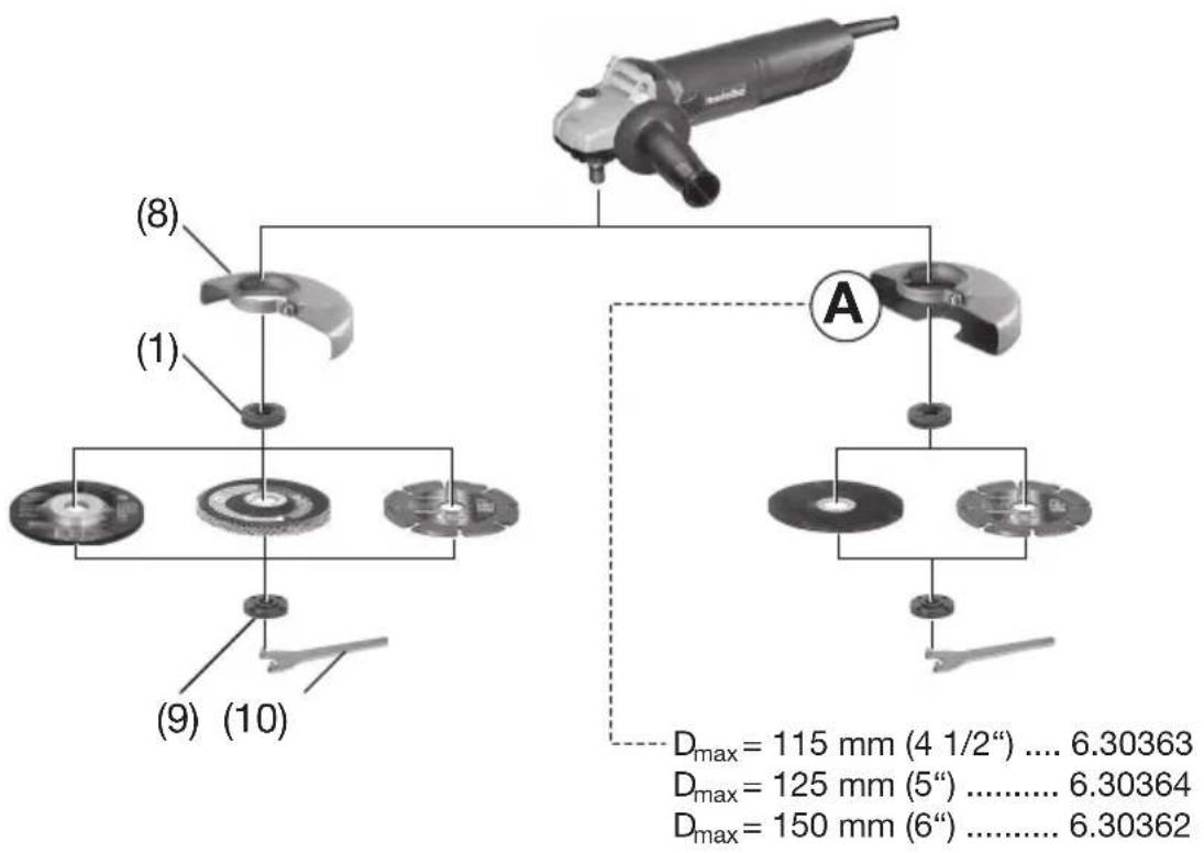 METABO W 1000125 - 1