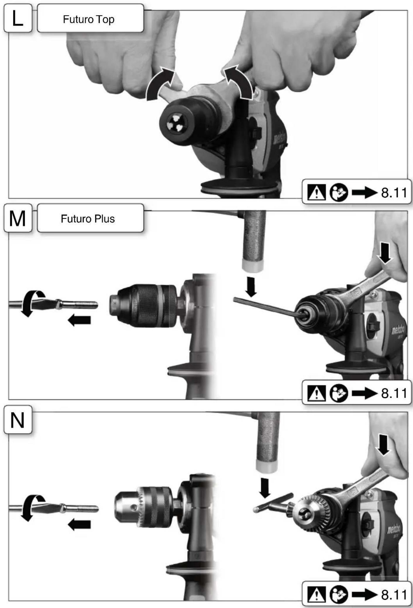 METABO SBE 8502 S - 25