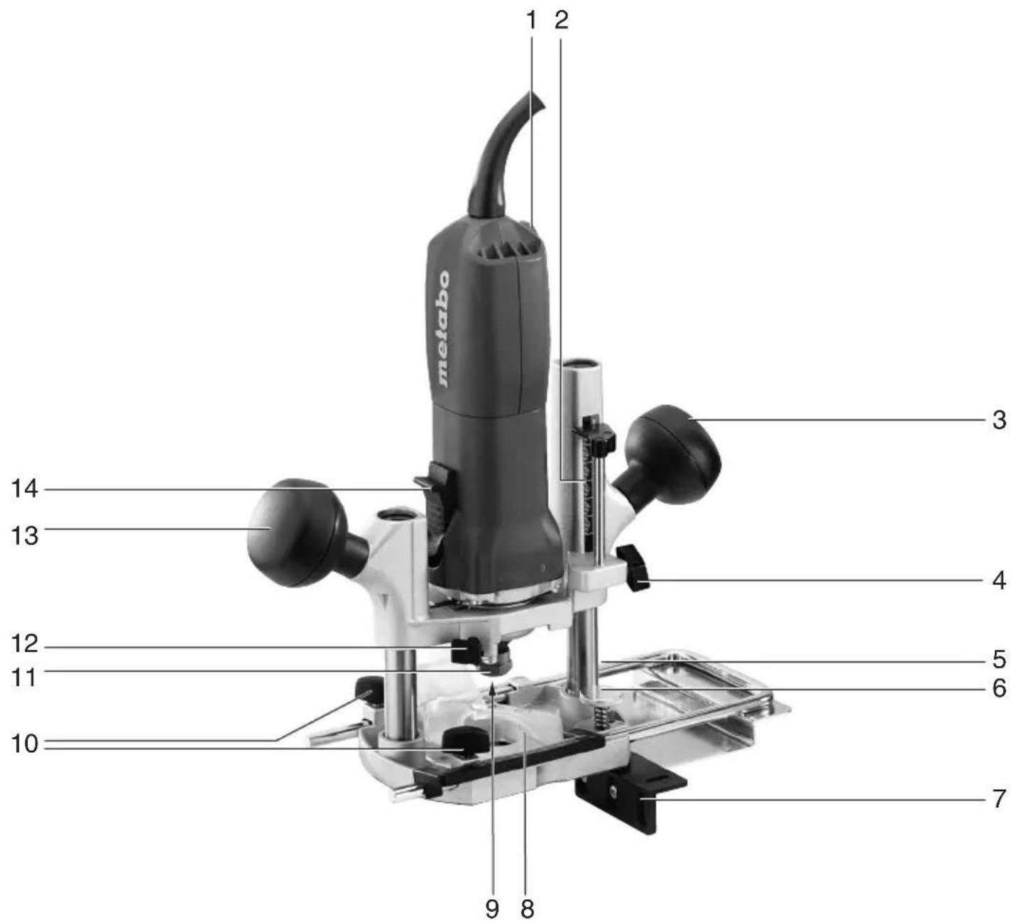 METABO OFE 738 - 1
