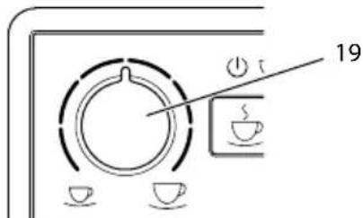 MELITTA Avanza series 600 - Kohvi koguse valimine - 1