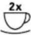MELITTA Avanza series 600 - Elementi del pannello dei comandi - 3