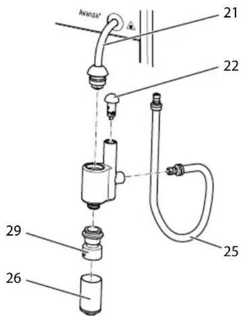 MELITTA Avanza series 600 - Čištění Cappuccinatore - 1