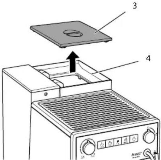 MELITTA Avanza series 600 - Bruk av uegnede kaffesorter kan føre til at kvernen blir tilklistret. - 1