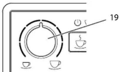 MELITTA Avanza series 600 - Ajustar la cantidad de café - 1