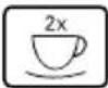 MELITTA Avanza series 600 - Yleiskuva käyttöpaneelista - 3